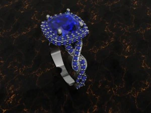 ювелірне кільце 3D Принт Модель