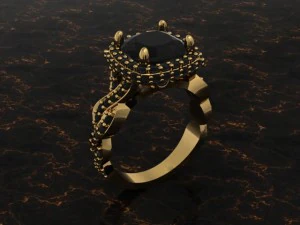 ювелірне кільце 3D Принт Модель