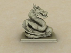статуя дракона 3D Принт Модель