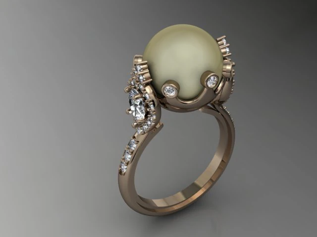 jewellery ring 3D Print Model .c4d .max .obj .3ds .fbx .stl .blend 