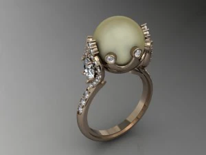 Schmuckring 3D Druckmodell