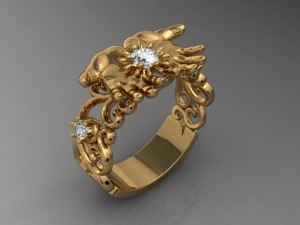 hand ring 3D Print Model