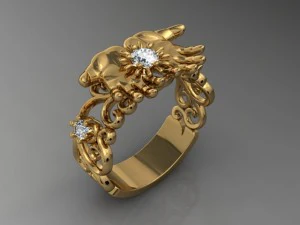 ハンドリング 3Dプリントモデル