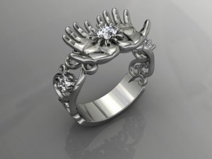 hand ring 3D 打印模型