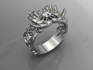 ハンドリング 3Dプリントモデル