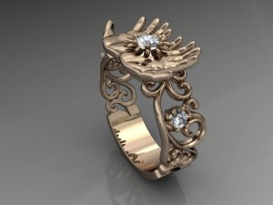 hand ring 3D 打印模型