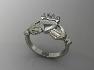 jewellery ring kladah Modello di stampa 3D