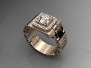jewellery ring for man 3D Print Model