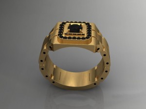 jewellery ring for man 3D Print Model