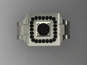 jewellery ring for man 3D Print Model