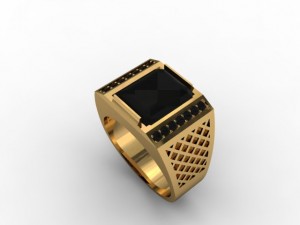 jewellery ring for man 3D Print Model