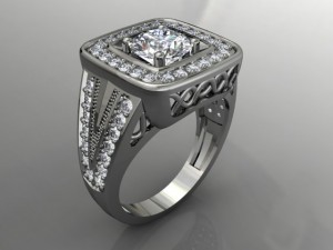 jewellery ring 3D-Druckmodell