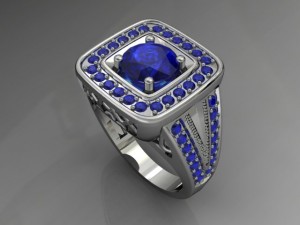 jewellery ring 3D-printmodel