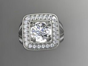 jewellery ring 3D-printmodel