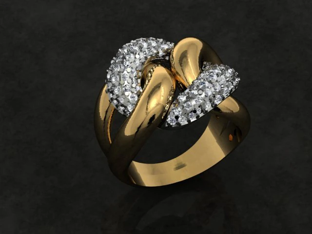 cincin perhiasan Model Cetak 3D .c4d .max .obj .3ds .fbx .stl .blend 