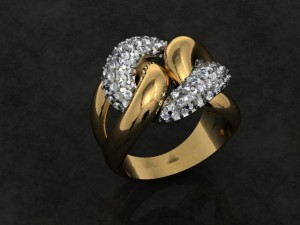 jewellery ring 3D 打印模型