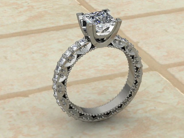 jewellery ring 3D Print Model .c4d .max .obj .3ds .fbx .stl .blend