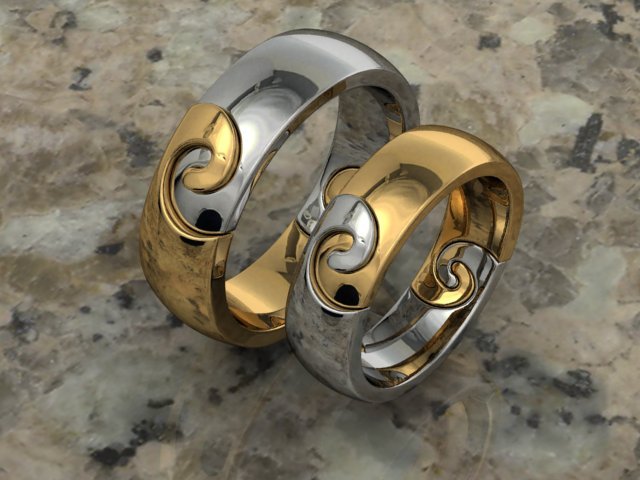 jewellery ring 3D Print Model .c4d .max .obj .3ds .fbx .stl .blend 