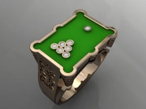 jewellery ring pool 3D Print Model