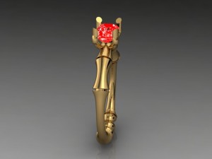 jewellery ring bone 3D Принт Модель