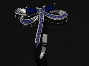 m&uuml;cevher y&uuml;z&uuml;k kalp 3D Baskı Modeli