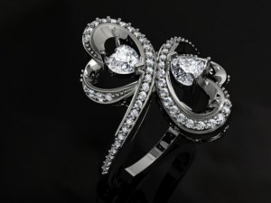jewellery ring heart 3D Принт Модель