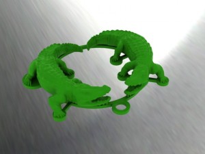 crocodile 3D Model