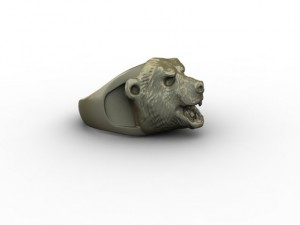 bear ring 3D Print Model