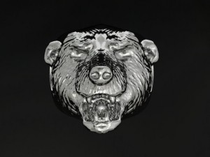 bear ring 3D-printmodel