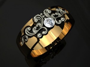 jewellery ring 3Dプリントモデル
