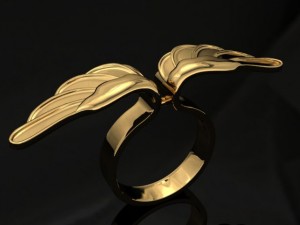 jewellery ring wing 3D Принт Модель
