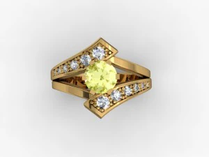 Schmuckring 3D Druckmodell