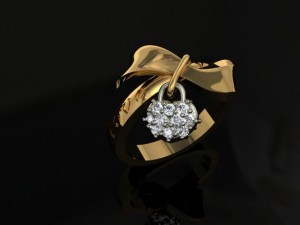 jewellery ring 3D-printmodel
