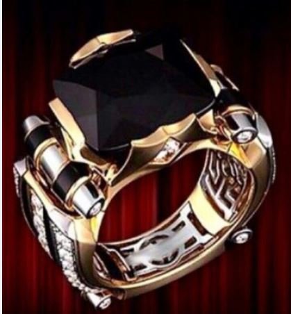 jewellery man ring 3Dプリントモデル .c4d .max .obj .3ds .fbx .stl .blend