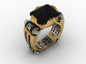 jewellery man ring 3Dプリントモデル