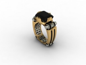 jewellery man ring 3Dプリントモデル
