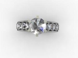 jewellery ring 3D-Druckmodell