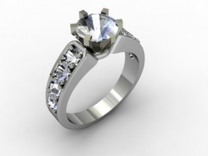 jewellery ring 3D-Druckmodell