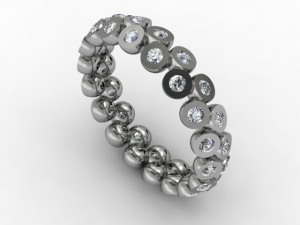 jewellery ring Modelo de Impressão 3D