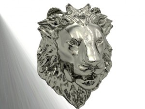 lion head Modèle 3D