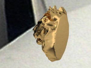 lion head Modèle 3D