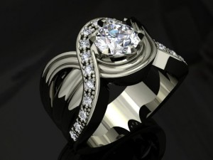 jewellery ring 3D Baskı Modeli