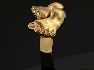 jewellery foot ring 3D Print Model