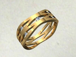 jewellery ring 3D Baskı Modeli