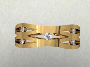 jewellery ring Model Cetak 3D