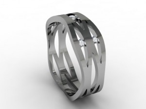 jewellery ring Model Cetak 3D