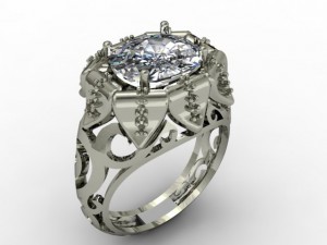 jewellery ring 3D प्रिंट मॉडल