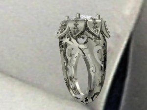 jewellery ring 3D प्रिंट मॉडल