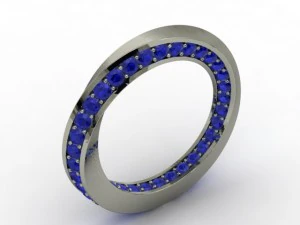 cincin perhiasan Model Cetak 3D