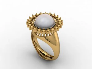 cincin perhiasan Model Cetak 3D